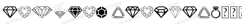 natural diamond字体转换